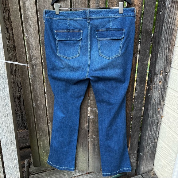 Torrid Slim Boot Vintage Stretch Mid-Rise Snap Pocket Jeans Sz 16T - Picture 9 of 14